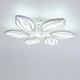 AC110-220V 7200LM 660LED Acrylic Ceiling Lamp Remote Control Bedroom Living Room