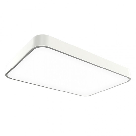 AC185-265V 48W Stepless Dimming Color Temperature Adjustable Remote Control Ultra-thin Ceiling Light