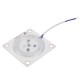 AC220V 12W 24W LED Ceiling Panel Module Dual Color Temperature Light Source Plate Magnetic Lamp