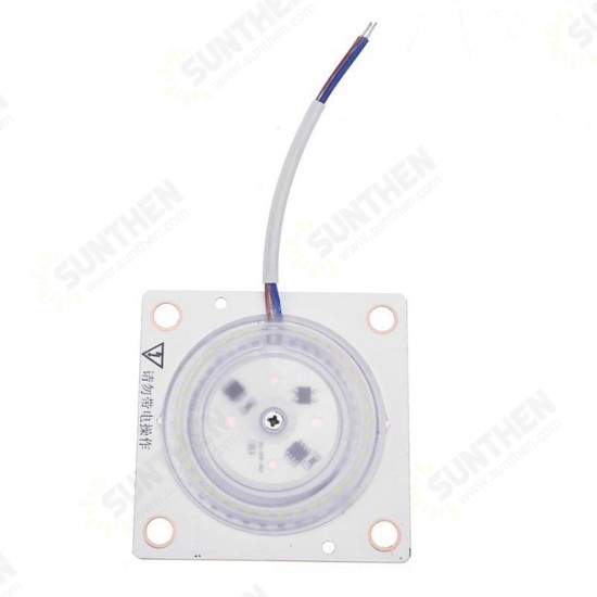 AC220V 12W 24W LED Ceiling Panel Module Dual Color Temperature Light Source Plate Magnetic Lamp