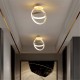 AC85-265V Modern LED Ceiling Lamp Dual Ring Chandeliers Fixture Living Room Pendant Light