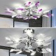 Acrylic Leaf Arms Ceiling Light LED Living Bedroom Room Lamp Fitting Lighting