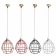 B22 Vintage Industrial Style Metal Cage Wire Frame Ceiling Pendant Light Lamp Shades 110-240V