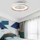 Ceiling Fan with Lighting LED Light Stepless Dimming Adjustable Wind Speed Remote Control Without Battery Modern LED for Bedroom LivingRoom DiningRoom