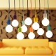 Colorful E27 Silicone Rubber Pendant Light Lamp Holder Socket DIY