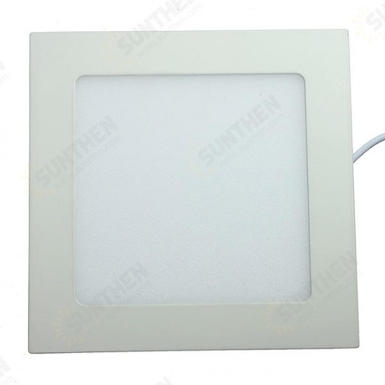 Dimmable 12W Square Ultra Thin Ceiling Energy-Saving LED Panel Light