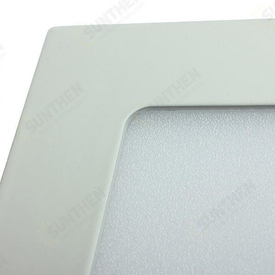 Dimmable 12W Square Ultra Thin Ceiling Energy-Saving LED Panel Light