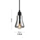 E14 Light Source Not Included Modern Glass Chandelier and Creative Pendant Light for Living Room