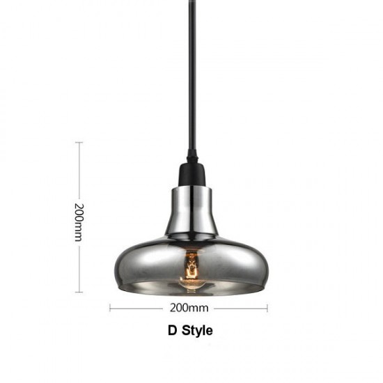 E14 Light Source Not Included Modern Glass Chandelier and Creative Pendant Light for Living Room