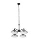 E26 Industrial Metal Chandelier Pendant Light Indoor Home Bar Ceiling Lamp Fixture AC110V