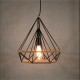 E27 Industrial Retro Loft Ceiling Light Chandelier Pendant Lamp for Bedroom Restaurant Corridor