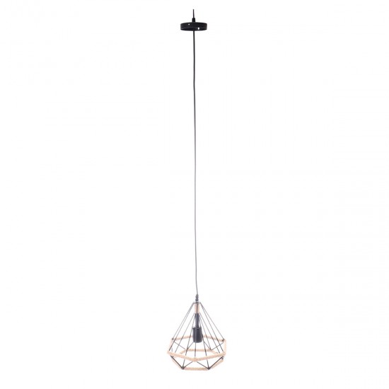 E27 Industrial Retro Loft Ceiling Light Chandelier Pendant Lamp for Bedroom Restaurant Corridor