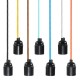 E27 Industrial Vintage Pendant Lamp Edison Bulb Socket Hanging Pendant Light Holder Plug AC 110-240V