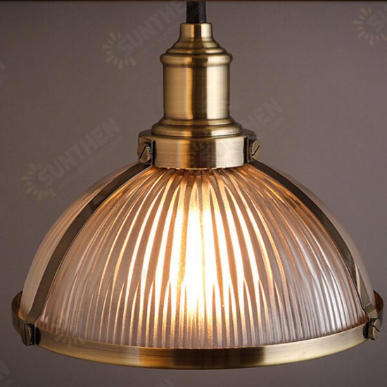 E27 Loft Retro Industrial DIY Glass Vintage Ceiling Light Chandelier Pendant Lamp Fixture AC110-240V