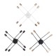 E27 Modern Pendant Lamp Ceiling Light Chandelier Vintage 8 Heads Sockets Holder