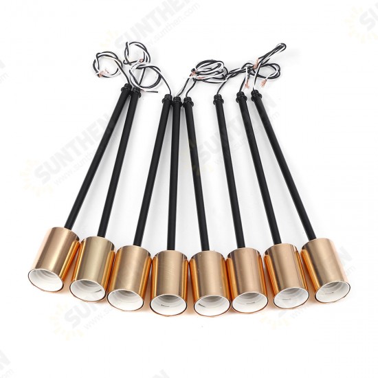 E27 Modern Pendant Lamp Ceiling Light Chandelier Vintage 8 Heads Sockets Holder