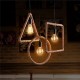 E27 Retro Vintage Industrial Pendant Ceiling Light Creative Hemp Rope Chandelier Lamp AC110-220V