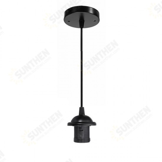 E27 Vintage Holder Fitting LED Ceiling Lamp Industrial Loft Iron Chandelier Fixture Pendant Lamp