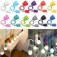 E27/E26 Socket Colorful Silicone Ceiling Pendant Lamp Light Bulb Holder Hanging Fixture