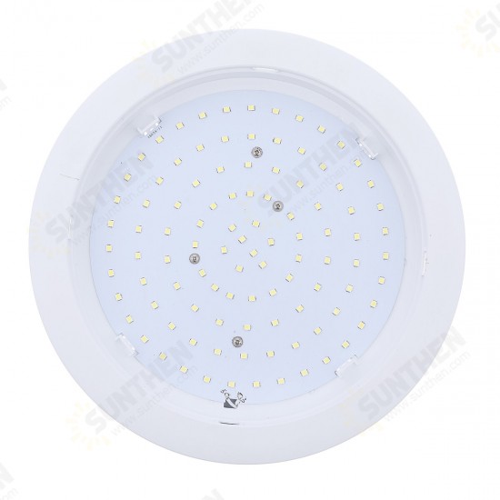 23CM 18W Modern Plating Round LED Ceiling Light 2835 SMD White Indoor Home Spotlight AC85-265V