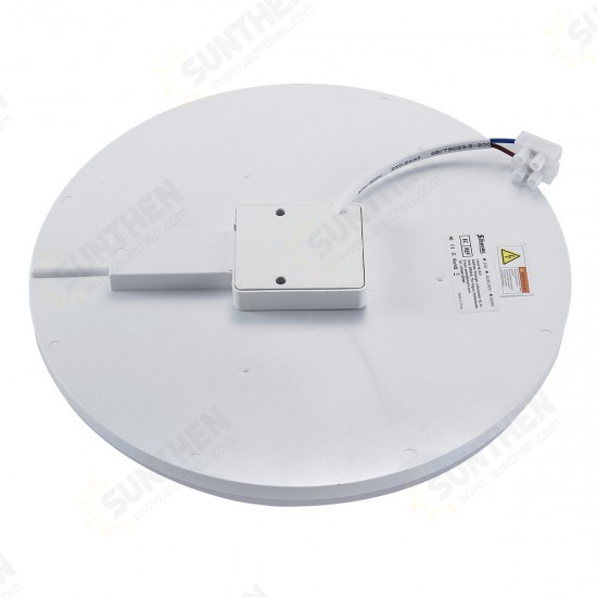 23CM 24W Modern Flat Round LED Ceiling Light 2200LM IP54 Bedroom Indoor Lamp AC85-265V