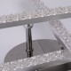 AC85V~265V 24W Modern LED Ceiling Light Crystal Light Bar Bedroom Living Room Chandelier Lamp Lighting