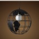 Globe Chandelier Modern Creative For Restaurant Bar Table Cafe Tea Shop Light