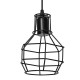 Industrial Vintage Metal Cage Fixture Ceiling Pendant Light Hanging Lamp Shade Without Bulb