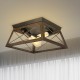 E26 Industrial Ceiling Light Hallway Dining Room Farmhouse Lighting Lamp Fixture Without Bulbs