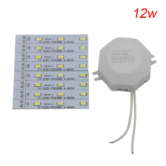 LED Ceiling Lamp Octopus Indoor Light Board Energy Saving 220V 12W 16W 20W