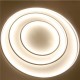 LED Ceiling Pendant Dimming Ring Light Holder Lamp Shade Fixture Home Living Room Decor AC220V