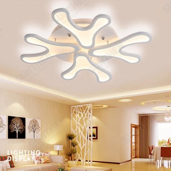 LED Modern Ceiling Light For Living Dining Room Bedroom Deer Antler Chandelier