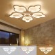 Leaf Acrylic LED Ceiling Light Pendant Lamp Hallway Bedroom Dimmable Fixture