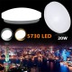 Modern 20W LED Round Ceiling Panel Light Down Lamp Kitchen Bathroom