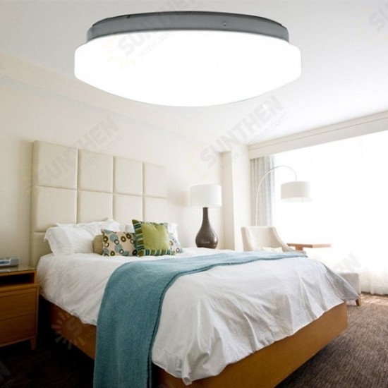 Modern 20W LED Round Ceiling Panel Light Down Lamp Kitchen Bathroom