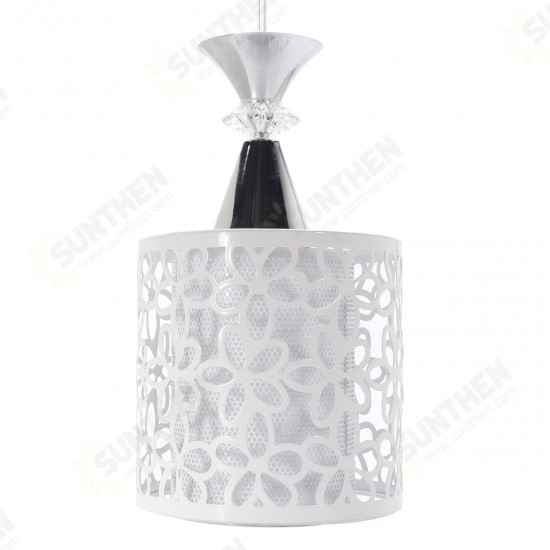 Modern Crystal Iron Ceiling Light Pendant Lamp Dining Room Chandelier Home