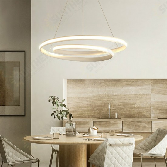 Nordic LED Pendant Light Ceiling Lamp Home Dining Room Dimmable Fixture Decor