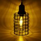 Plug-in Retro Iron Pendant Light Ceiling Lamp Hallway Bar Restaurant Corridor Fixture Chandelier Decor