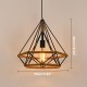 Retro Creative Diamond Pendant Light Ceiling Lights Lighting Chandelier Decor