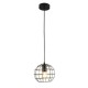 Retro Nordic Style E27 Iron Pendant Cage Light for Bar Coffee Shop Indoor Metal Hanging Lamp Decor