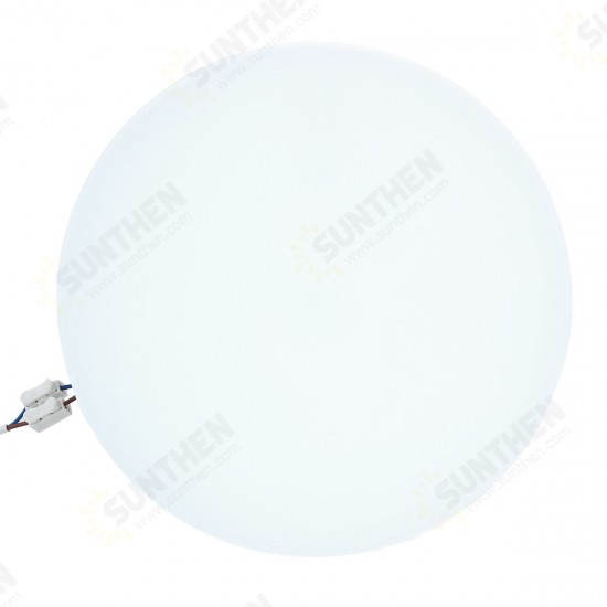 23.5CM 24W LED Ceiling Light Flat Round IP54 Modern Pendant Lamp for Home Kitchen Bathroom AC85-265V