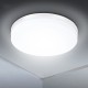 23.5CM 24W LED Ceiling Light Flat Round IP54 Modern Pendant Lamp for Home Kitchen Bathroom AC85-265V