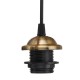 Single Head E27 Vintage Industrial Pendant Lamp Holder Ceiling Light Bulb Adapter 220V