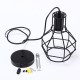 Vintage Industrial Pendant Ceiling Light Lamp Shade Metal Cage Black Cafe Loft Bar