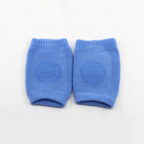 1 Pair Infant Toddler Baby Anti-slip Elastic Knee Pad Crawling Safety Protector Leg Cushion