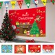 Christmas Wall Art Hanging Tapestry Decor Background Cloth For Home Decoration