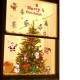 SK6038 Christmas Sticker Novetly Cartoon Wall Stickers For Kids Room Decoration Christmas Party