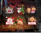 SK9108 Christmas Sticker Window Cartoon Penguin Pattern Wall Stickers Removable For Room Decoration