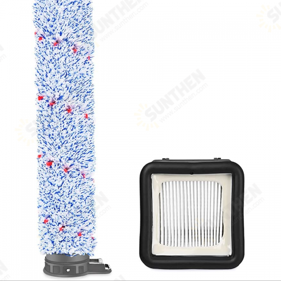 Roller Brush and HEPA Filter Replacement for AlfaBot T36 Wet Dry Vacuum