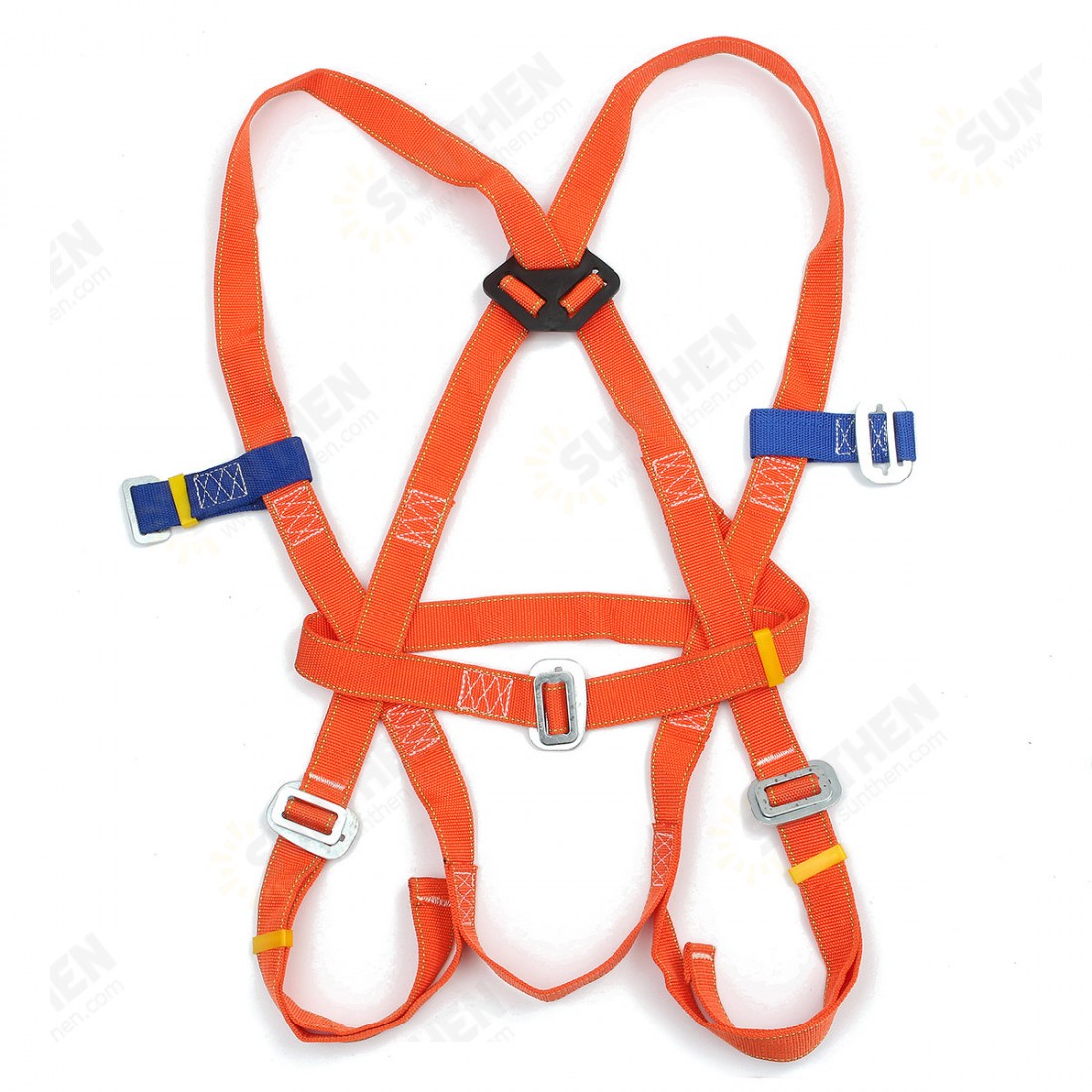 Outdoor Full Body Climbing Safety Belt Rescue Rappelling Aloft Work ...